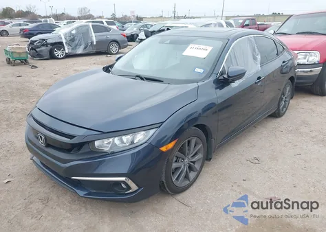 2019 Honda Civic Ex из США, поврежденный, VIN JHMFC1F38KX008574